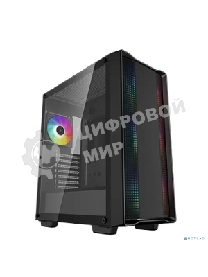 Компьютерный корпус MidiTower Deepcool CC560 A-RGB черный (ATX, без БП, ARGB, USB3.2 Type-A+USB 2.0 Type-A) (R-CC560-BKTAA4-G-2)