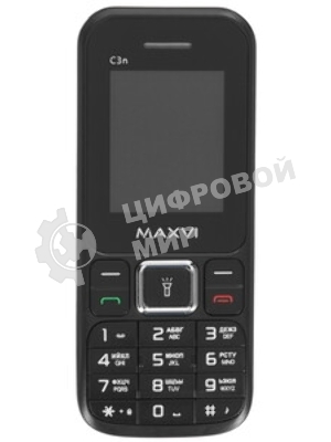 Мобильный телефон Maxvi C38 черный