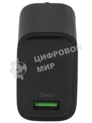 Сетевое зарядное устройство BOROFONE (6941991120428) BA95A 1USB 3.0A QC3.0 18W, черный