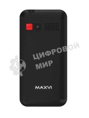 Мобильный телефон Maxvi B231ds черный