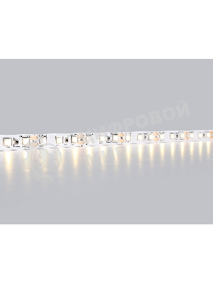 Светодиодная лента GS1101 2835 120Led/ 9.6W m/ 12V IP20 3000K/ 5000*8*1.2mm (2 конт.)