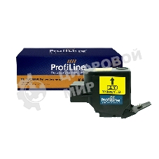 Картридж ProfiLine PL-78C5UY0 для принтеров Lexmark CS521/CS622/CX622/CX625 Yellow без чипа 7000 копий Profiline