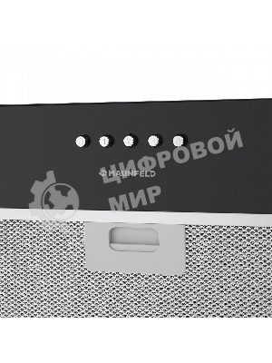 Вытяжка встраиваемая Maunfeld Crosby Singl 60 черный, 60 см, 850 куб. м/ч, 48 дБ