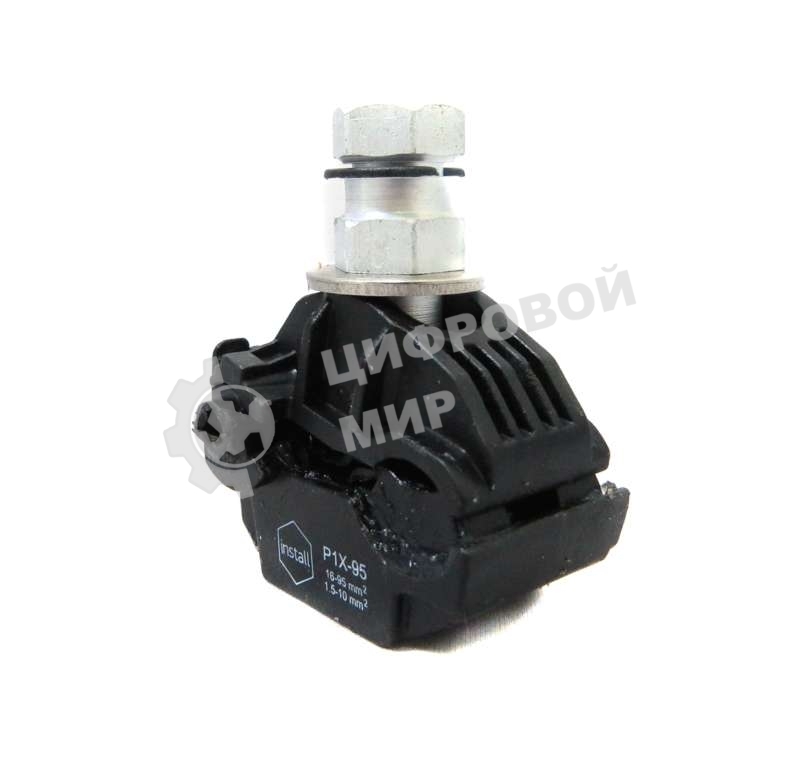 Зажим ответвительный прокалывающий P1X-95 (16-95; 1.5-10) (P 4; SLIW 11.1; EP 95-13; CT 25; OP 6; ЗОИ 16-70; PC 95-10) ИНСТАЛЛ 14038