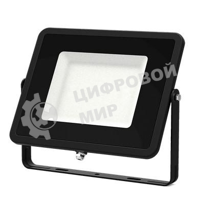 Прожектор светодиодный Gauss Qplus 200Вт 6500К 24000лм IP65 графит. сер. 1/2