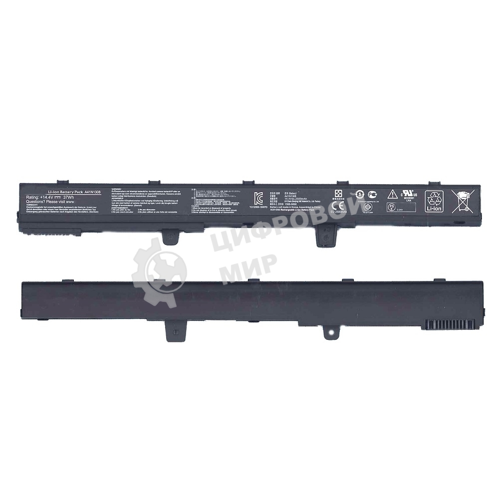Аккумуляторная батарея для ноутбука Asus X441CA X551CA 14.4V 37Wh черный
