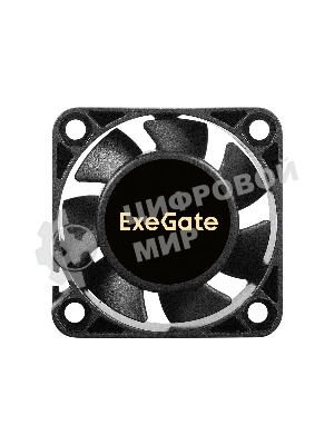 Вентилятор для корпуса ExeGate ExtraPower EP04010S3P-5 черный, 40 мм, 7500 об/мин, 35 дБ, 3 pin