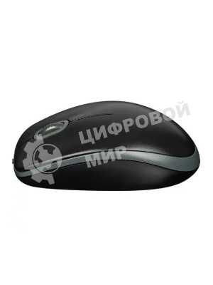 Мышь проводная Logitech M110 Silent черный, 1000 dpi, USB, кнопки - 3