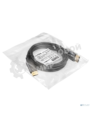 Кабель DisplayPort ExeGate EX-CC-DP-2.0 (20M/20M, 2м, v1.2)