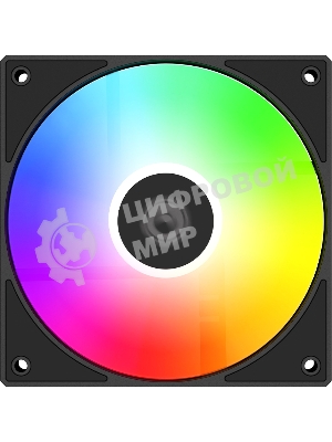 Вентилятор для корпуса ID-COOLING AS-120-ARGb-K черный 120мм 2000rpm 27.2db 4-pin