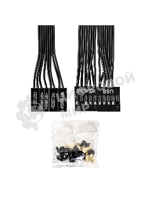 Компьютерный корпус Minitower ExeGate BAA-308-UNS500 (mATX, БП UNS500 с вент. 12см, 2хUSB, HD Audio, черный)