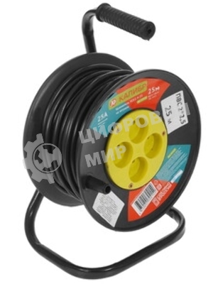 Удлинитель на катушке КАЛИБР УСК2-4-25 (2х2,5)