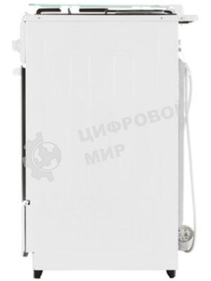 Плита комбинированная Flama RK 23-121 W белый, конфорок 3 газовых и 1 электрическая, духовка 50 л, 50 см x 85 см x 60 см
