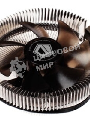 Кулер Cooler ID-Cooling DK-01 черный/серебристый 92мм алюминий 2500rpm 29db 95W 52мм