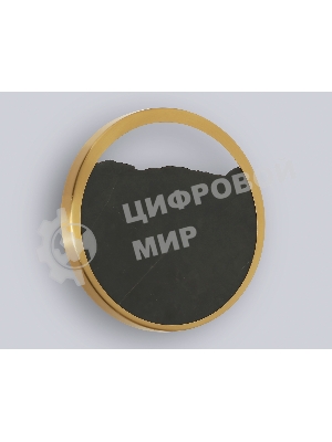Настенный светильник Ambrella light LH53613 BS/BK латунь/черный 9W 3000K D250*55