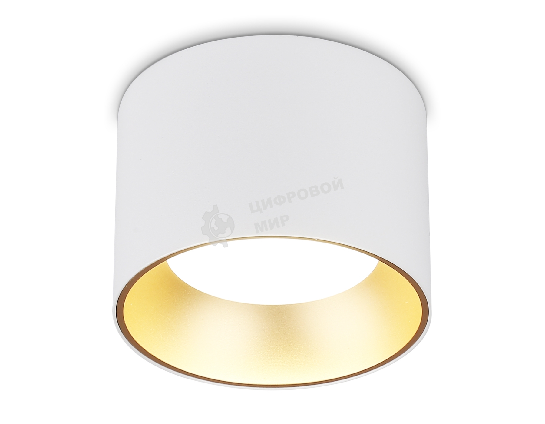 Светильник Ambrella light TN52882 SWH/SGD белый песок/золото песок GX53 max 12W D97*70