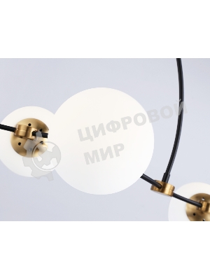 Светитльник Ambrella Light TR2555/6 BK/SB черный/бронза E27/6 max 60W 1160*600*450