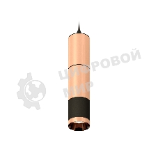 Светильник Ambrella Light XP6302010 PPG/SBK золото розовое полированное/черный песок MR16 GU5.3