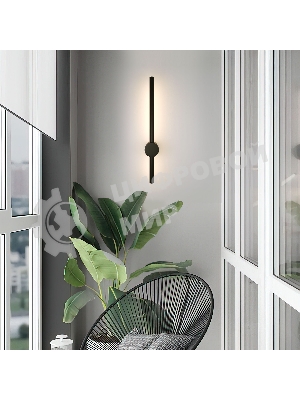 Светильник настенный светодиодный MRL LED 1114 / Cane LED черный