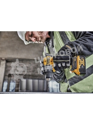 Дрель-шуруповерт DeWalt DCD800NT-XJ, 18 В, 0 Ач, 90 Нм, бесщеточный