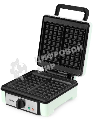 Вафельница Kitfort КТ-1693 1200Вт мятный