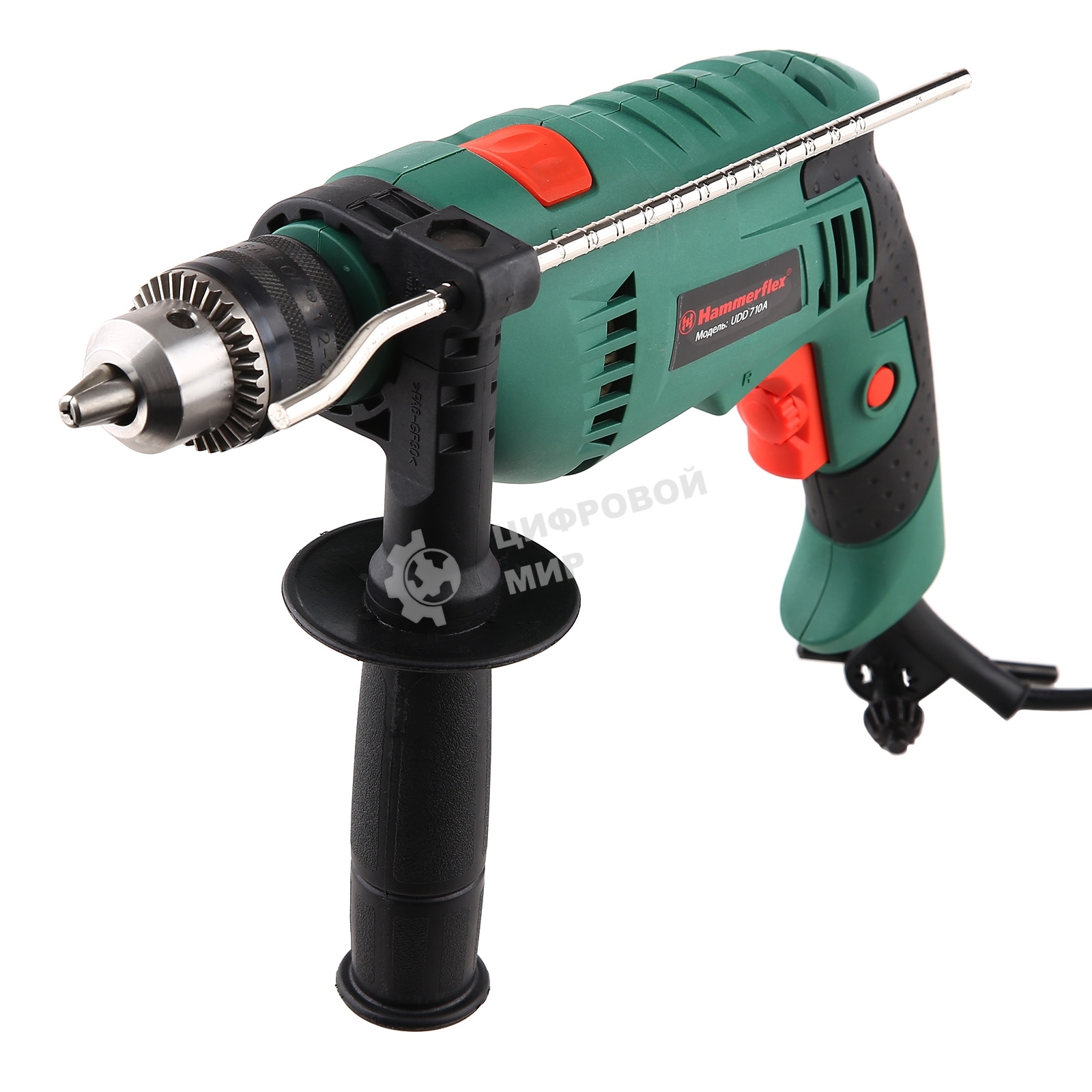 Дрель ударная Haммer Flex UDD710A 28439 111-008 710Вт 13мм 0-3000об/мин реверс