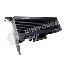 Накопитель SSD Samsung Enterprise, HHHL, PM1725b, 1600Gb, NVMe, PCE-e, R5400/2000WMb/s, IOPS(R4K) 750K/135K, MTBF 2M, 3DWPD, OEM, 5 years (analog MZPLL1T6HEHP-00003)