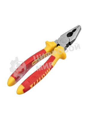 Плоскогубцы комбинированные Matrix Insulated 200 мм, двухкомпонентные рукоятки