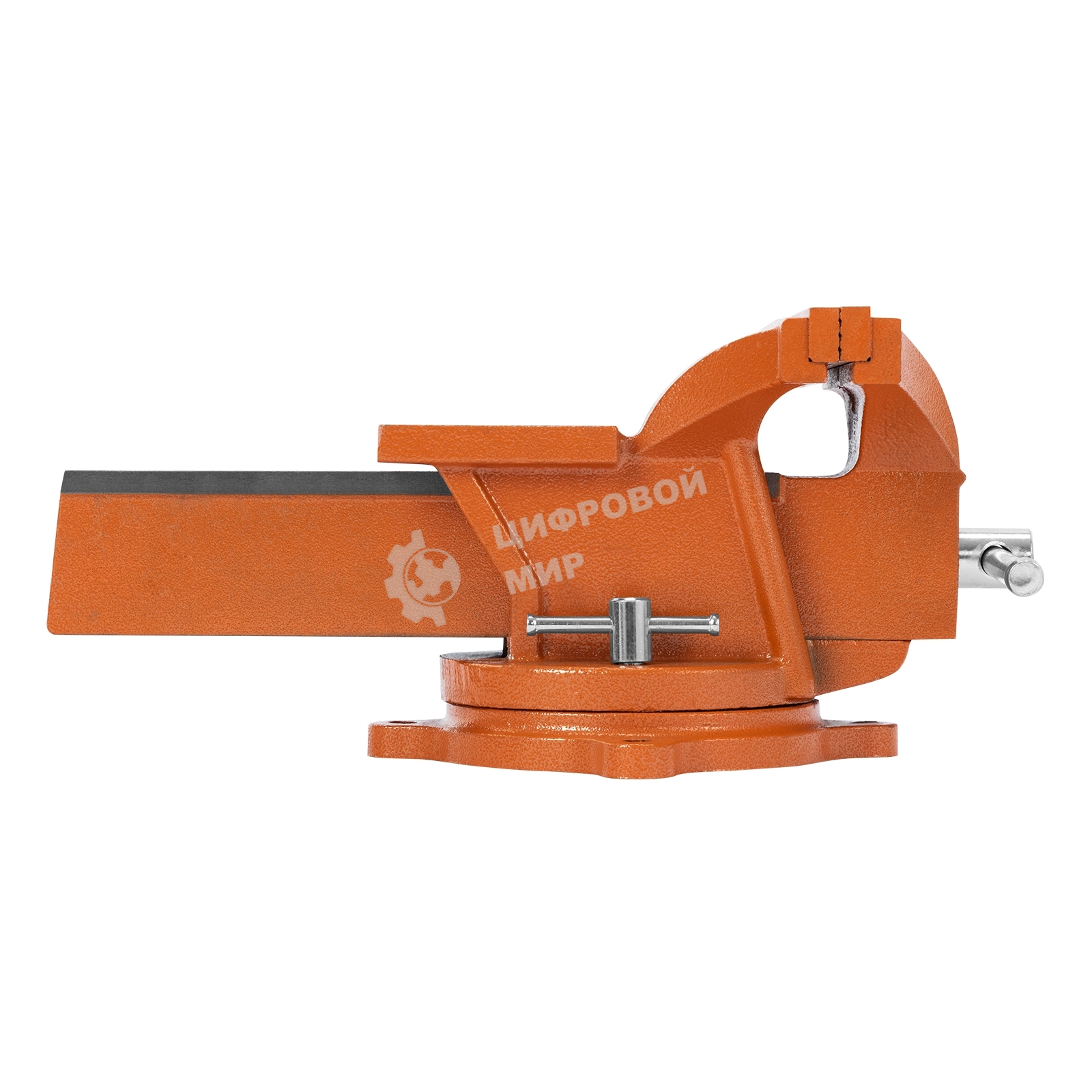 Тиски Sparta слесарные 200мм поворотные с наковальней