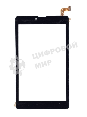 Сенсорное стекло (тачскрин) PX070177A241, черное