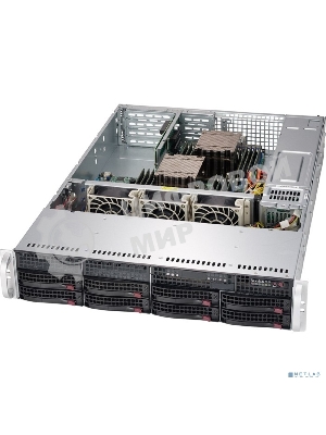 Корпус SuperMicro CSE-825TQC-R802LPB 2U SC825TQC 8 x 3.5