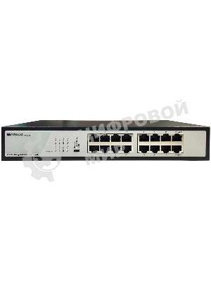 Коммутатор ORIGO Unmanaged Switch, 16x1000Base-T, 19 Rackmount Kit
