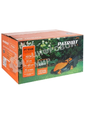 Газонокосилка электрическая Patriot PT1032E, от сети, 1100 Вт