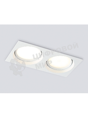 Светильник Ambrella light TN52234/2 WH белый IP20 GX53/2 220*110*44
