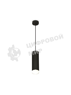 Светильник Ambrella Light XP8192010SBK/FR/CL черный песок/белый матовый/прозрачный GX53 (A2333, C8192, N8399)