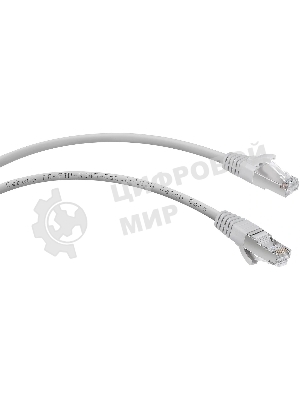 Патч-корд Cabeus PC-FTP-RJ45-Cat.6-2m-LSZH cat.6, экр., F/UTP, RJ45/RJ45, LSZH, AWG24, 2м, серый