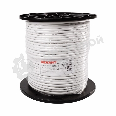 Кабель Rexant КВК-В-2+2x0,75 мм² (Cu/Cu) белый (бухта 200 м) 01-4101-1