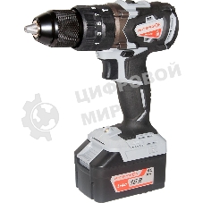 Дрель-шуруповерт ИНТЕРСКОЛ ДАУ-13/18В, 18 В, 2 Ач, 60 Нм, бесщеточный, ударный