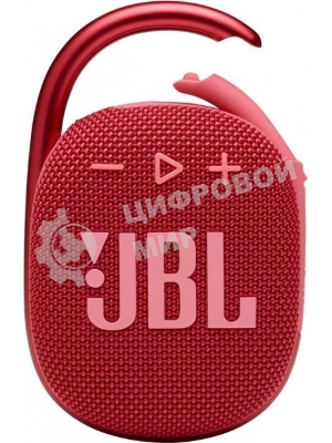 Портативная акустика JBL CLIP 4, красный
