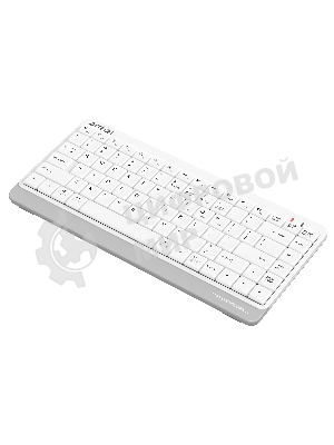 Клавиатура беспроводная A4Tech Fstyler FBK11 USB, Bluetooth/Радиоканал, белый/серый