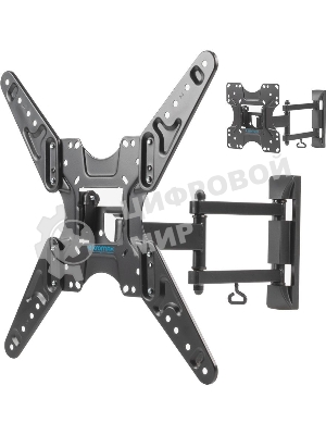 Кронштейн для LED/LCD телевизоров Kromax OPTIMA-414 черный