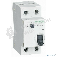 Выключатель автоматический дифференциального тока 2п (1P+N) C 40А 30мА тип AC 4.5кА City9 Set 230В SE C9D34640