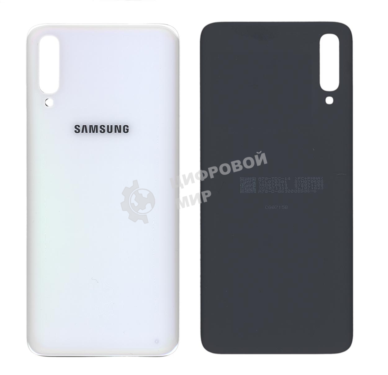 Задняя крышка для Samsung A705F Galaxy A70 (2019) белый