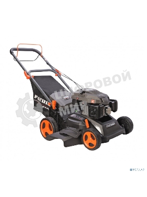 Газонокосилка бензиновая PATRIOT PT 66LS, 201сс, 6,5л.с., 66см, 70л. трав., метал. дека, привод на колеса, мульчирование, боковой выброс, 2 ножа