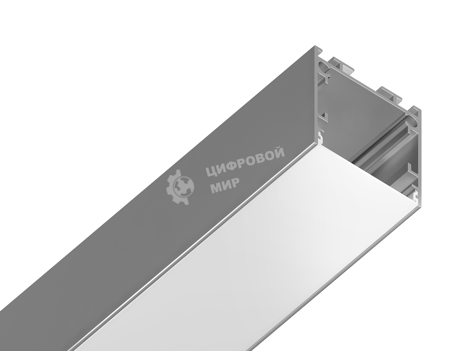 Алюминиевый профиль Ambrella light GP2500AL серебро 2000*25*25