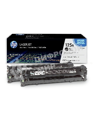 Картридж лазерный HP CB540AD черный двойная упаковка для CLJ CP1215/CP1515/CP1518 2 х 2200стр.