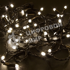 Гирлянда Neon-night Нить 10м, с эффектом мерцания, черный ПВХ, 24В, теплый белый
