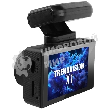 Видеорегистратор TrendVision X1 черный 1080x1920 150гр. GPS MSTAR 8336
