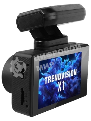 Видеорегистратор TrendVision X1 черный 1080x1920 150гр. GPS MSTAR 8336