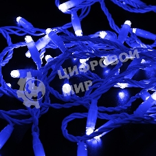 Гирлянда Neon-night Нить 10м, с эффектом мерцания, белый ПВХ, 230В, Синий